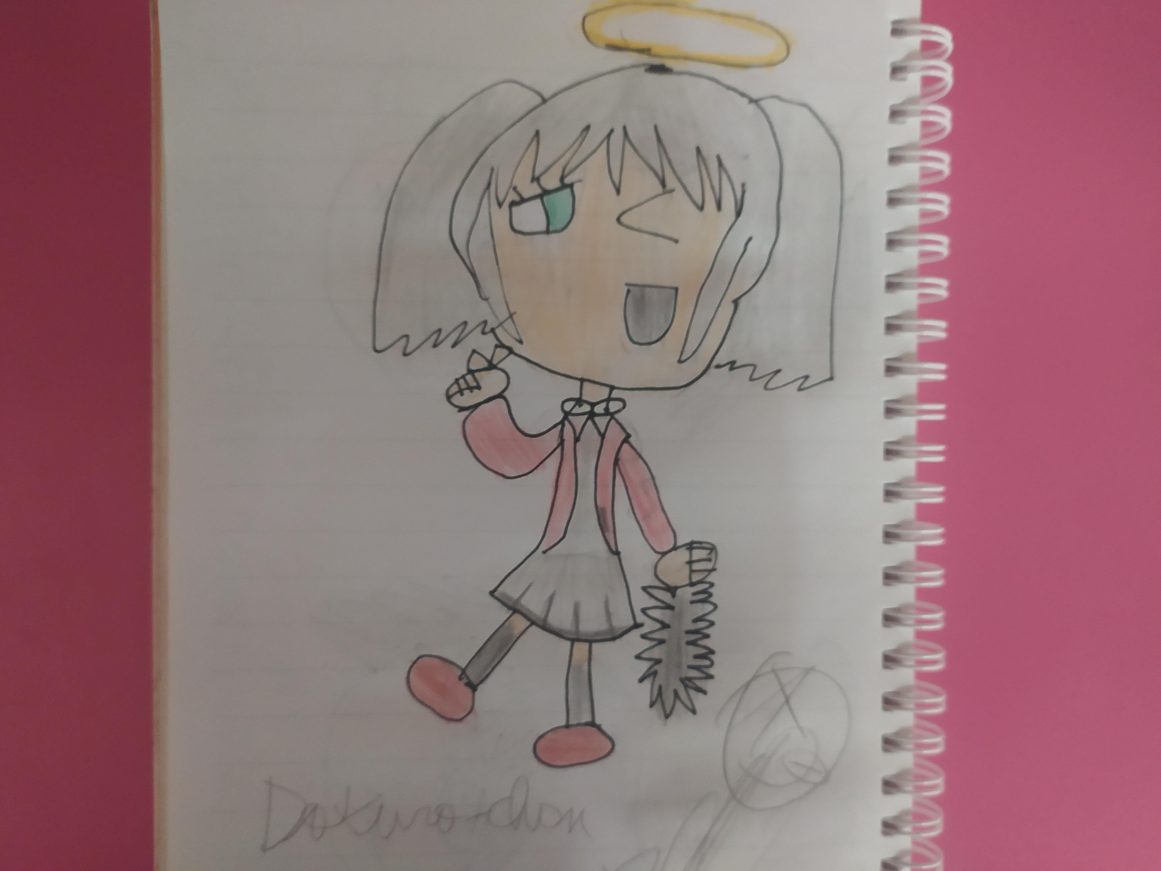 Dokuro-Chan from Bokusatsu Tenshi Dokuro-Chan fanart by me