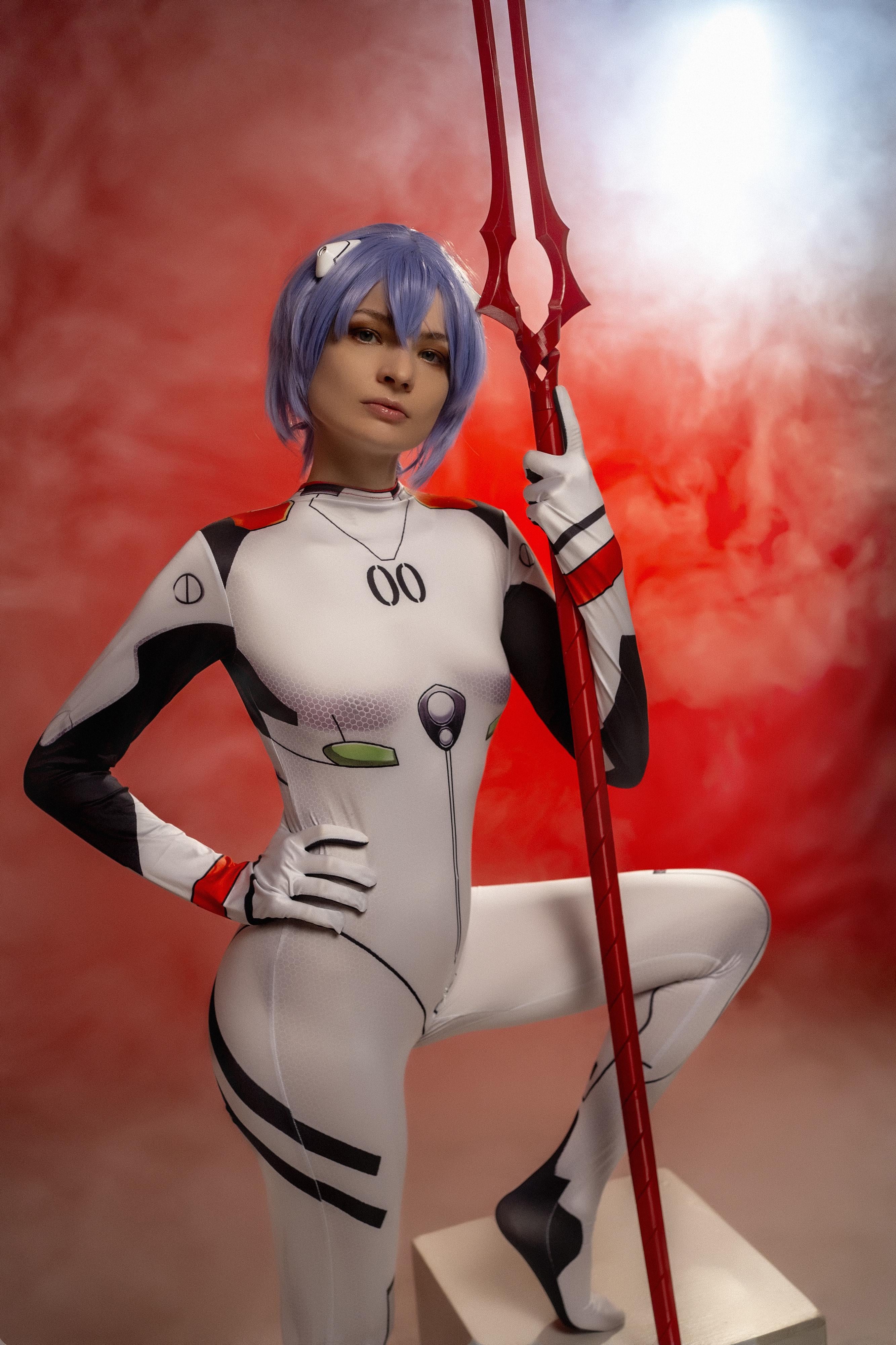Me as Ayanami Rei from Neon Genesis Evangelion