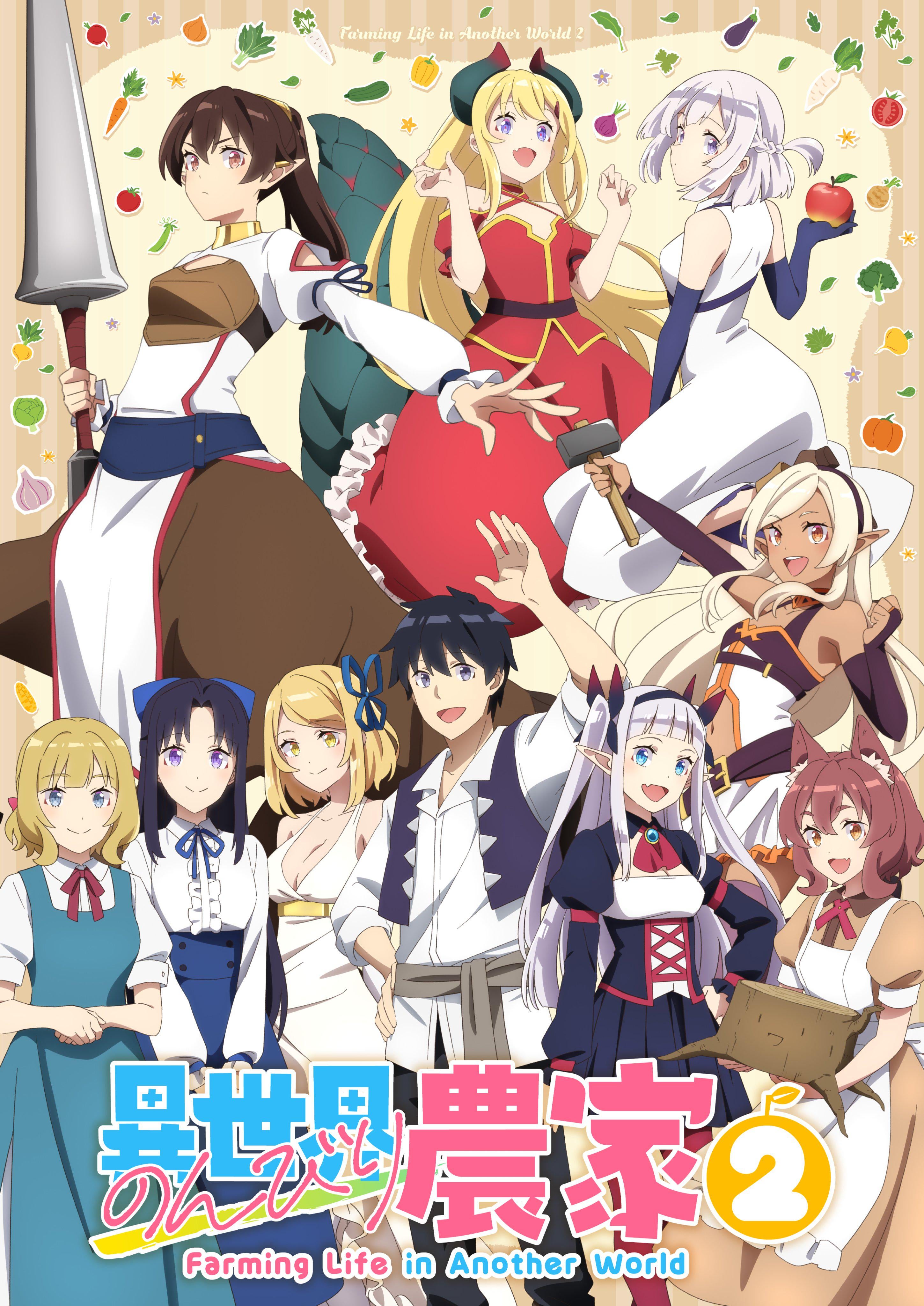 Farming Life in Another World Season 2 Key Visual